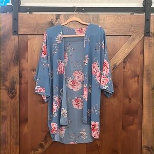 Floral Shrug Cover Up